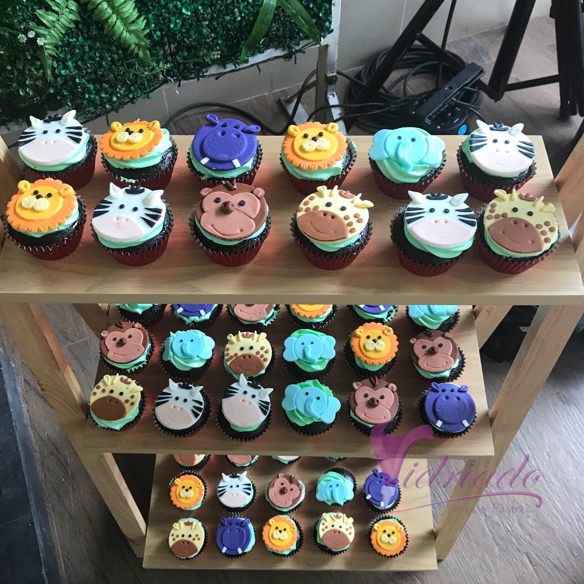 VidriadoCakes's tweet photo. #safari themed fondant cake and cupcakes #customizedcakes #customizedcupcakes https://t.co/DzbIXJoEBr