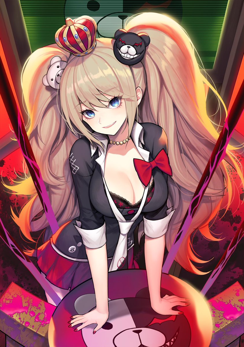 ダンガンロンパ 複製原画 江ノ島盾子 byLAM 完全受注生産品 ダンガンロンパシリーズ - 緜さんイラスト 江ノ島盾子 メイド
