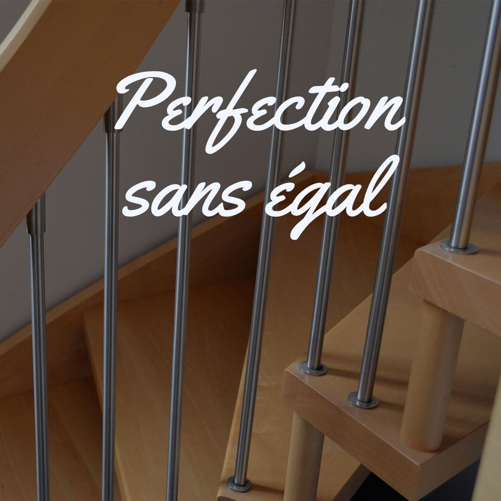 Un escalier sur-mesure doit être fait dans les règles de l'art