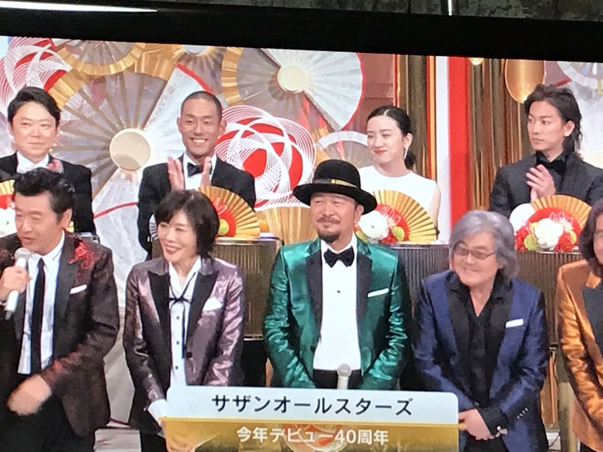 Miho 岡山 また席替えしてる たけるさん端っこ 佐藤健 Nhk紅白 紅白歌合戦18