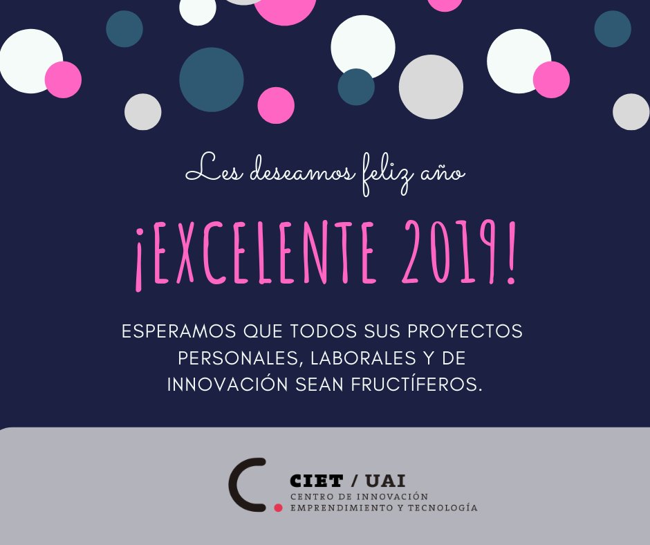 ¡Nuestros mejores deseos para el año que viene!