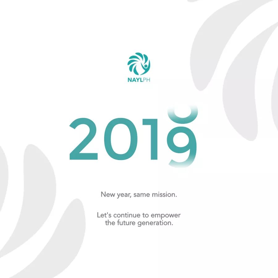 NAYLPH's tweet photo. In these trying times, we forget to go back to what motivates us to go further, but this 2019, we will push forward with our mission to empower the Filipino youth. 

We will grow stronger, we will not stay silent, we will be more vigilant. https://t.co/QcyxmlMWL0