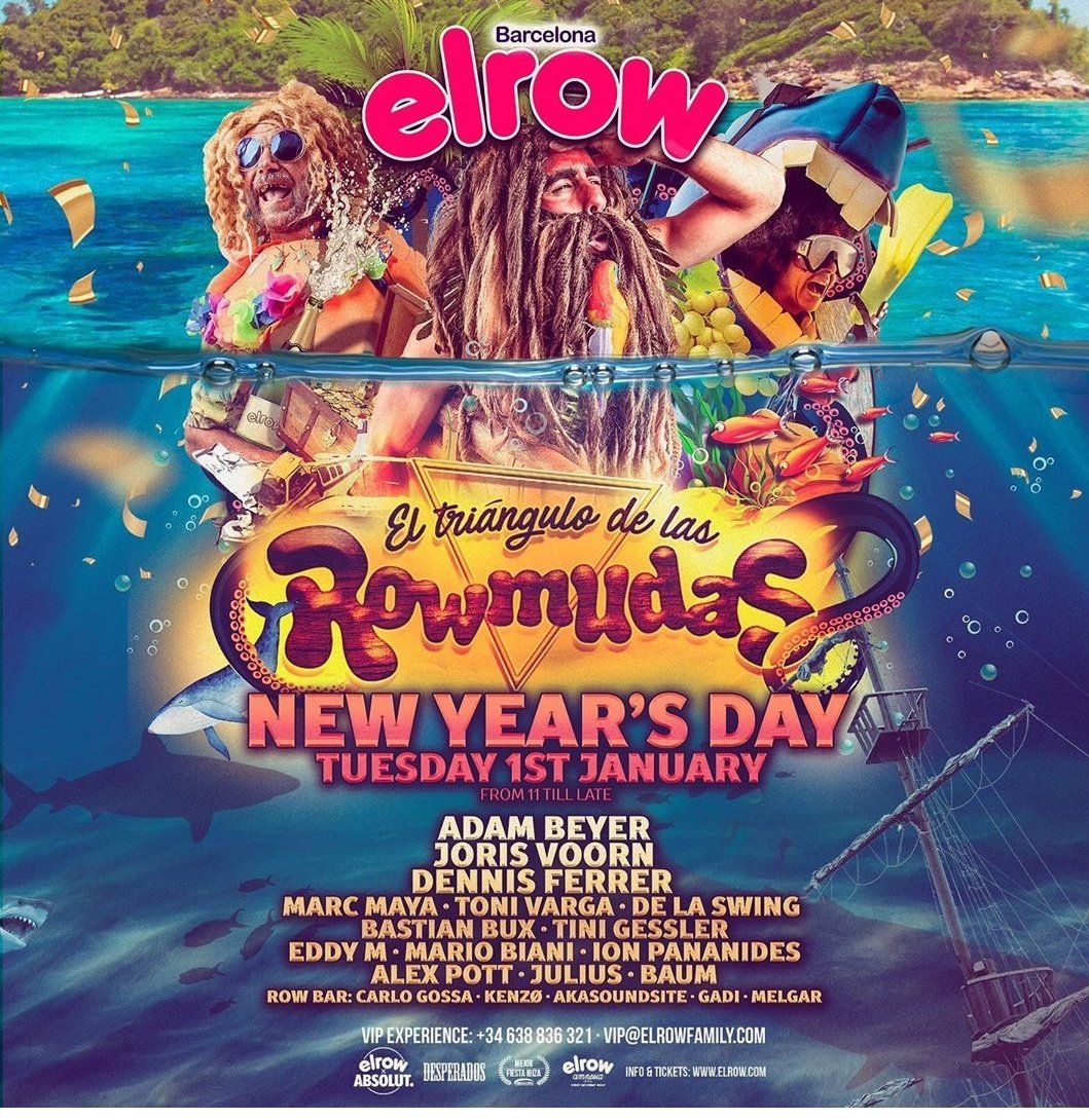No hay nada mejor que empezar el año bailando en <a href="/elrow_/">elrow</a> !! 🙌 
#elrow #mariobiani #music