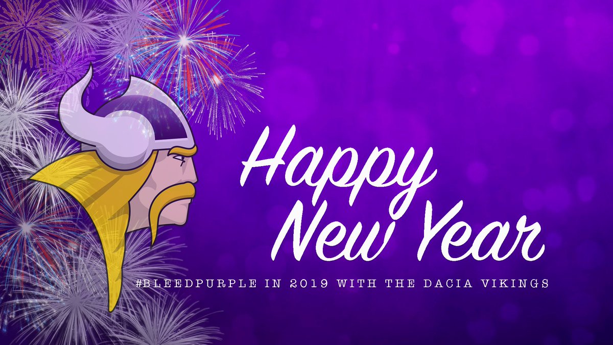 ViennaVikings's tweet photo. #BleedPurple in 2019 with the #DaciaVikings!
Wir wΓΌnschen euch einen guten Rutsch ins neue Jahr & bedanken uns fΓΌr die UnterstΓΌtzung und die grossartige Zusammenarbeit im vergangenen Jahr. May 2019 shine in #PurpleAndGold!
#ClubToJoin #TeamToBeat #EventToSee #Skol https://t.co/9eRFmhXQ3Q