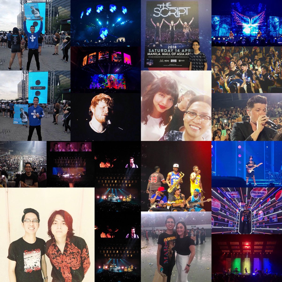 iamhrld06's tweet photo. 9 Incredible shows for 2018 Manila Concert Scene, Thank you! ❤️#My2018ManilaConcertSceneExperienced 🤟✨
#LanyLiveInManila
#DivideTourMNL
#FreedomChildTourMNL
#HarryStylesMNL
#24KTourMagicMNL
#FlickerTourMNL
#ParamoreTourFourMNL
#SamSmithMNL
#PanicAtTheDiscoMNL https://t.co/vHC3ZINKku