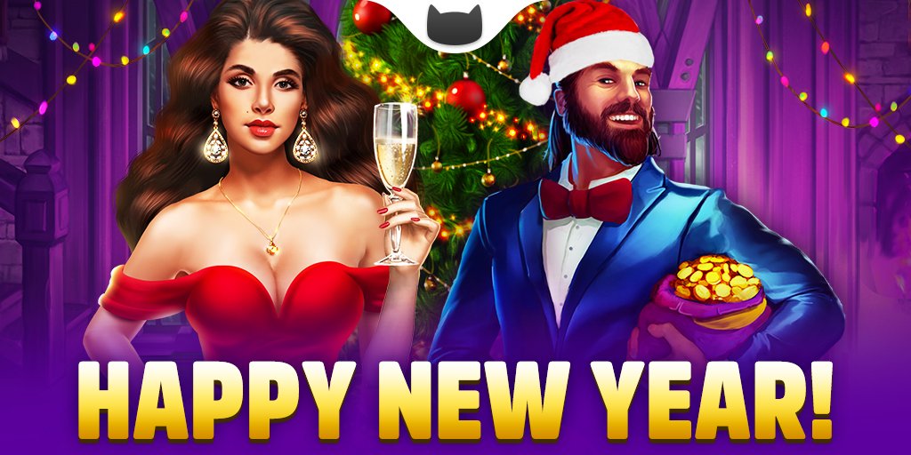 MurkaGames's tweet photo. We still can't believe that one more wonderful year passed out so fast. 😮 May the next year bring you even more happiness and bright emotions. 🎄

Raise your glass for the biggest wins 💫 and play @MurkaGames https://t.co/3G29drkjmu