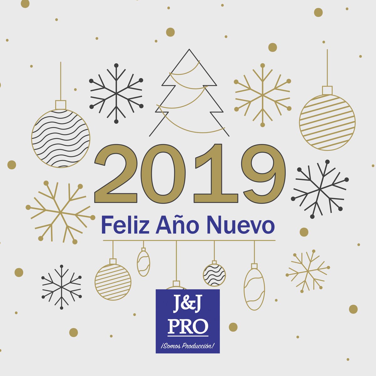 JJproProduccion's tweet image. Desde JJPRO os deseamos mucha felicidad en este nuevo año que comienza ¡Feliz Año 2019! #Feliz2019