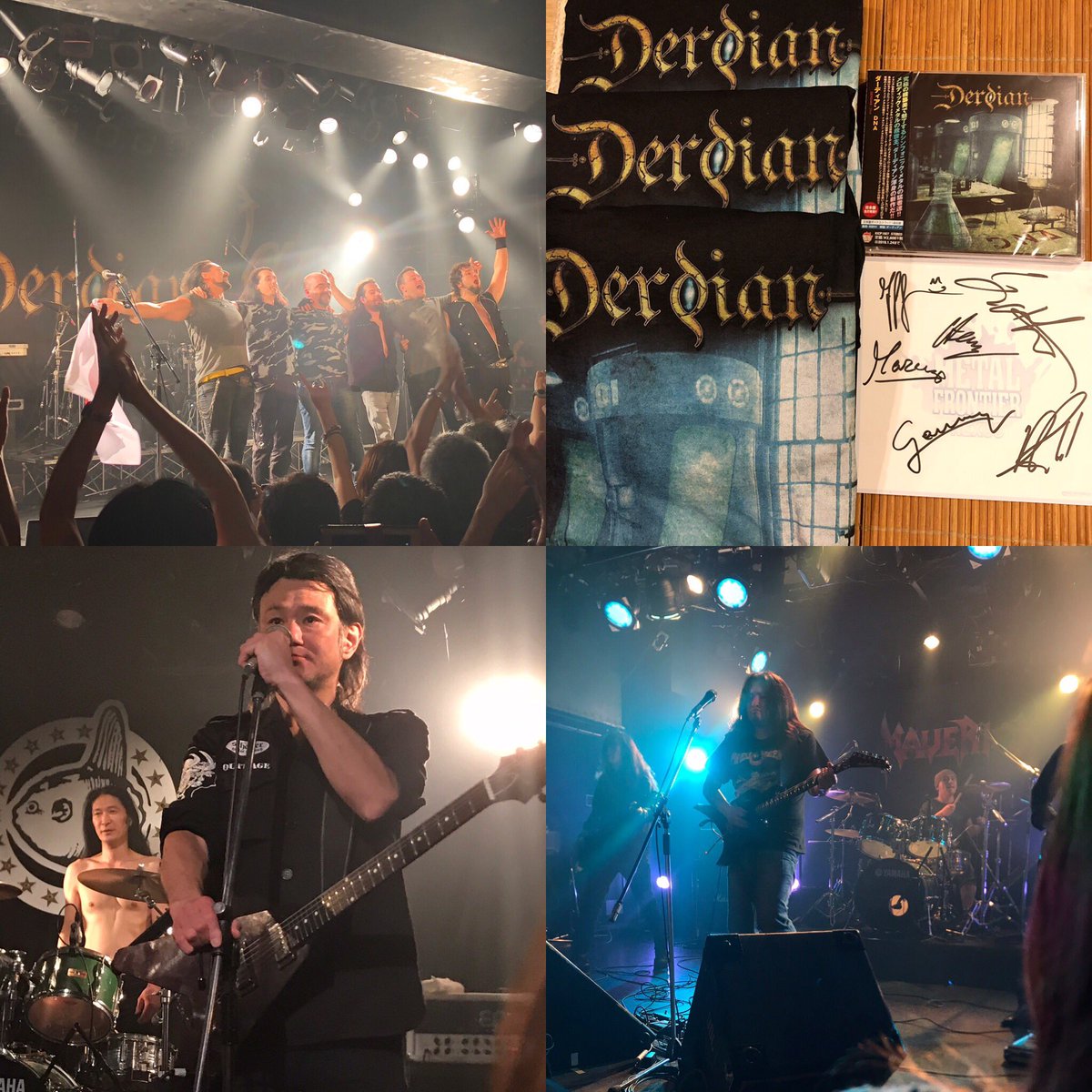 yjbk1811's tweet photo. 参戦数が昨年よりかなり減りましたが、なかなか充実した一年でした!
よいお年を!
#VeiledinScarlet
#MinstreliX
#MaskaLaid
#Valthus
#ShiverofFrontier
#VRAIN
#Derdian
#OUTRAGE
#Maverick https://t.co/EXSr3Et8DV