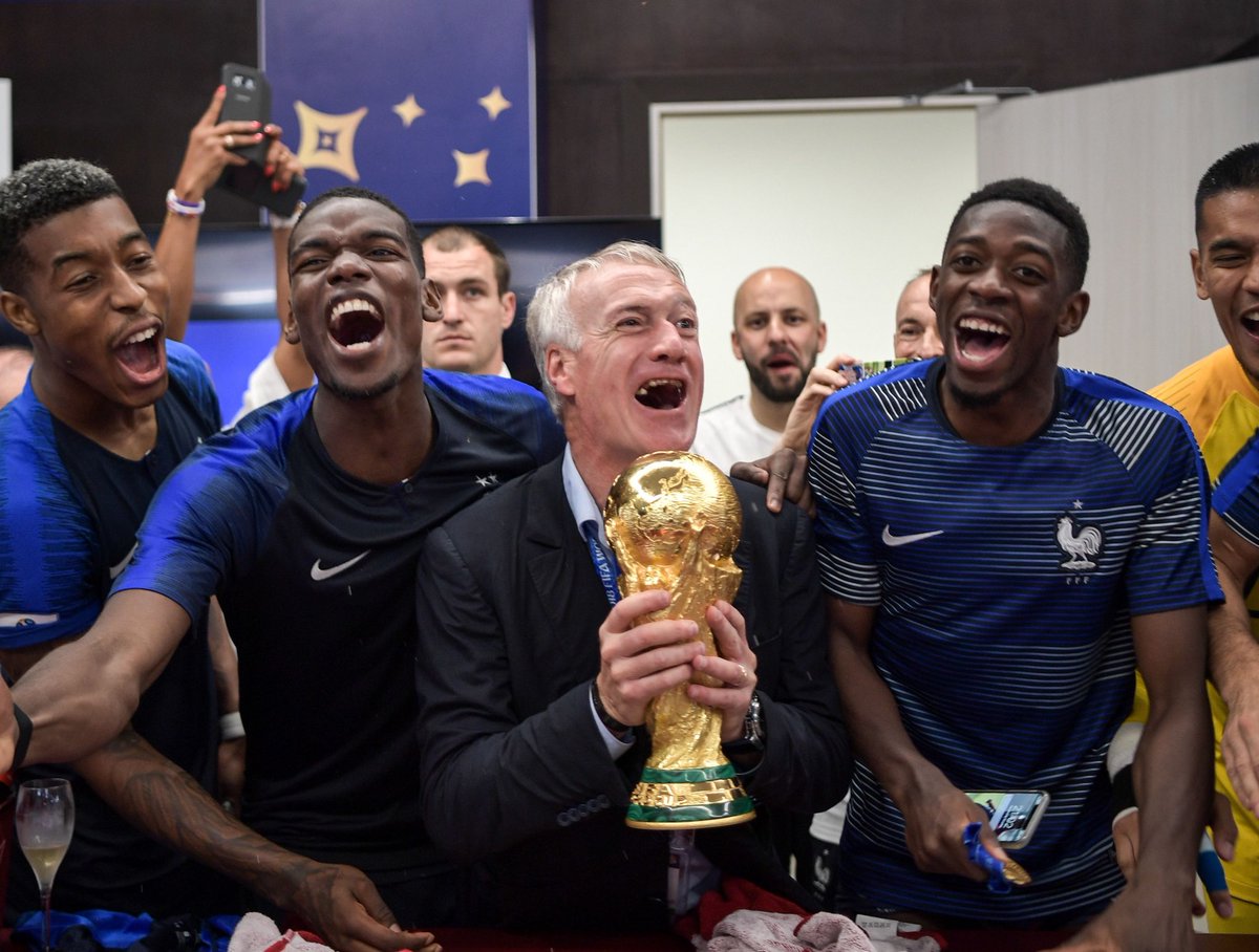 FrancoisLbt's tweet photo. #MonAnnéeFoot2018 🇫🇷⭐️⭐️ https://t.co/5kIA2QatOt