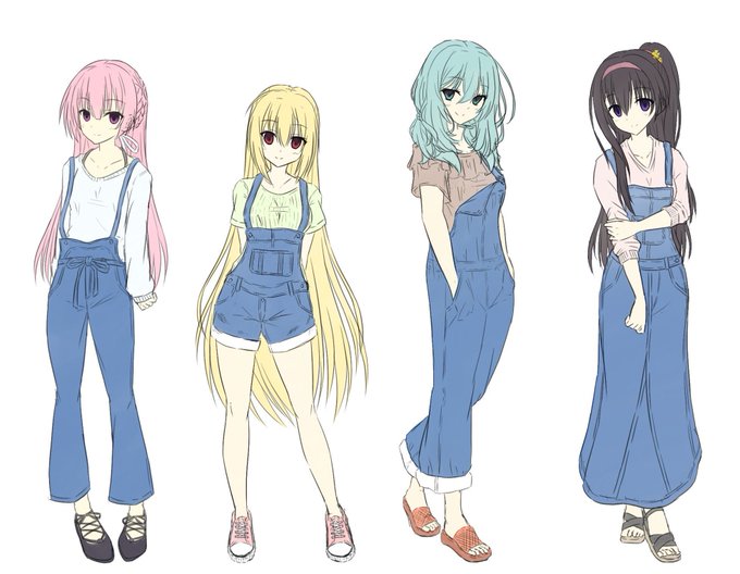 オーバーオールのtwitterイラスト検索結果 古い順