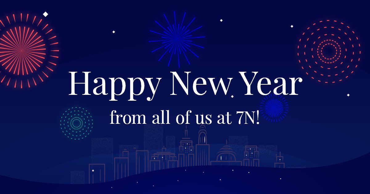 2018 has almost come to an end. At 7N we would like to thank all of our business partners for a great year and wish you a very Happy and Prosperous New Year.

#7NConsultants #7NAgents #7N