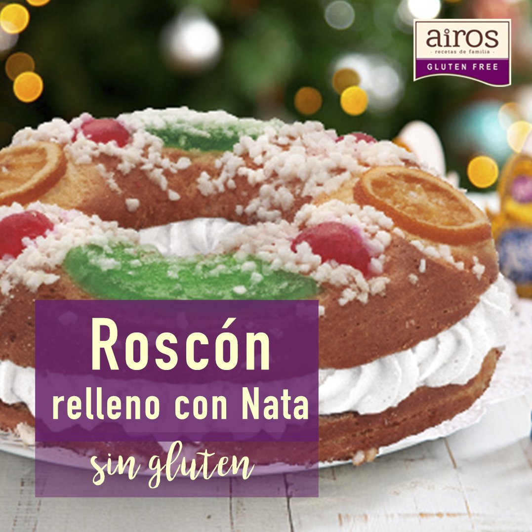 airosglutenfree's tweet photo. ✳️ Roscón relleno con nata montada y decorado con fruta escarchada. 🔝🔝🔝
🎉 ¡Una fiesta para el paladar y el plan PERFECTO para #Hoy! ¿Lo has probado ya? #FelicesReyes #DiaDeReyes #ComoUnRey #ReyesMagos https://t.co/6mV9KcALxD
