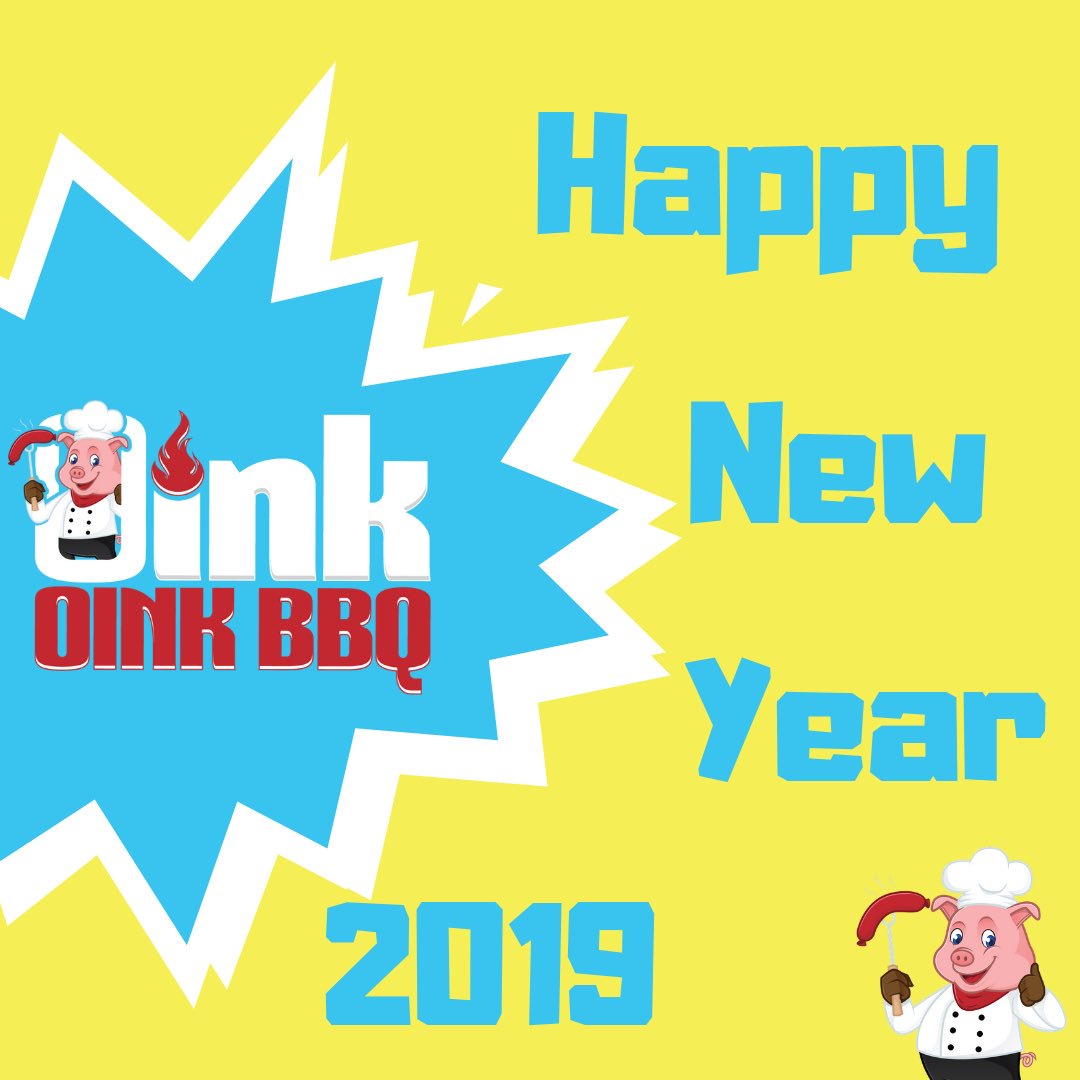 OinkOinkBBQ's tweet photo. Hope you all have a good night celebrating the New Year 🎉🎊 Stay Safe and we look forward to seeing you all in 2019 🐷🐽🐷🐽🐷🐽🐷 #kentweddings #kentweddingvenue #kentwedding #hogroast #sevenoaks #westerham #oxted #otford #NewYearsEve #2019makeawish https://t.co/I66yP1EpZm