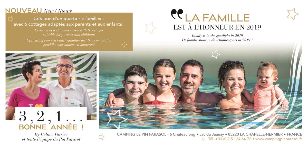 Céline, Patrice et toute l'équipe du Pin Parasol vous souhaite un joyeux réveillon !
#réveillon #lepinparasol #nouvelan #camping #yellohvillage