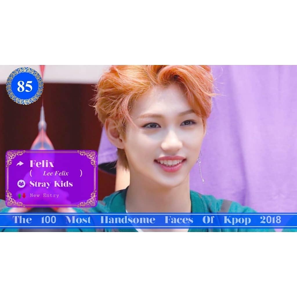 straykids_italy's tweet photo. [Foto info] 181231

Lee Know, Felix, Hyunjin e Chan, sono rientrati nella classifica dei "100 volti più belli del kpop nel 2018" occupando le seguenti posizioni:
-Lee Know: #41esimo
-Felix: #85esimo
-Hyunjin: #89esimo
-Chan: #95esimo 
~Diaminho

#StrayKids #Kpop #IamYOU #STAY https://t.co/Nh6YvxPJTI