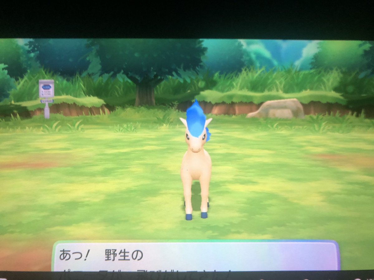 ϝ196 フィクロ Ar Twitter 色違いポニータ ゲットだぜ ピカブイ ポケモン