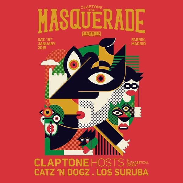 fabrikdiscoteca's tweet image. “RT” &amp;amp; ven gratis a Claptone The Masquerade ‼️ #Sorteo