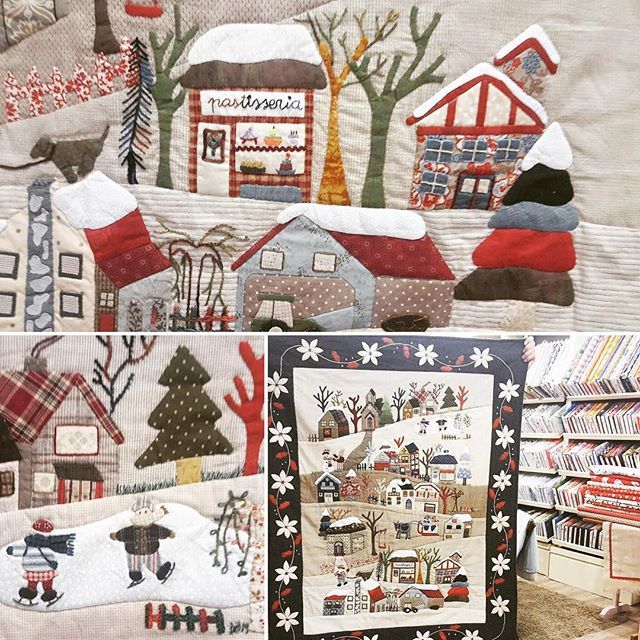 Telasdeluna's tweet image. Llegó el frío y esperamos con ganas locas la nieve ⛄️🌲❄️y nos acordamos de este trabajo realizado por Pilar Lou que nos encanta😍
.
.
#patchwork #diychristmasdecor #lovepatchwork #coserycoser #kidsdecor #winterpatch #diywinter #patchlove #fetama #hechoamano #hechoamanoconamor…