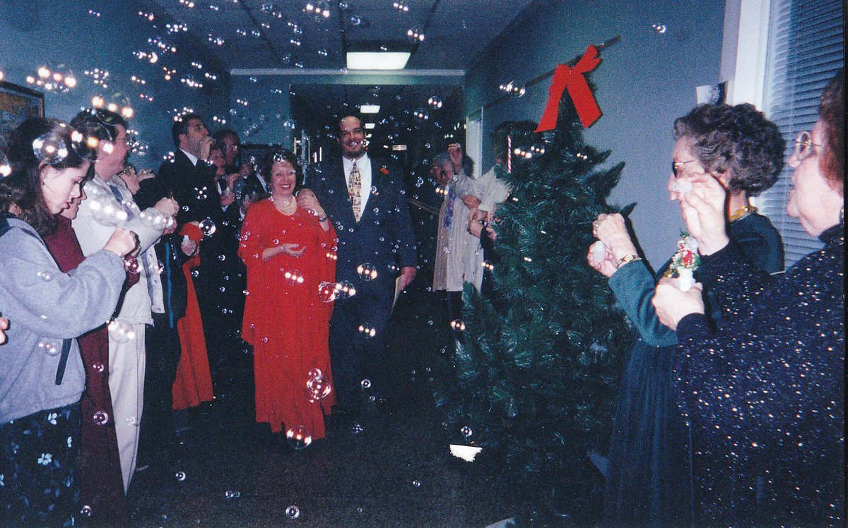 wwesthoven's tweet photo. New Year's Eve 1902: My paternal grandparents marry.
New Year's Eve 1942: My parents marry.
New Year's Eve 1998: Lisa and I get engaged
New Year's Eve 1999: Lisa and I marry

Seriously, my family is in a rut.
Happy New Year! https://t.co/xMpMNq775l