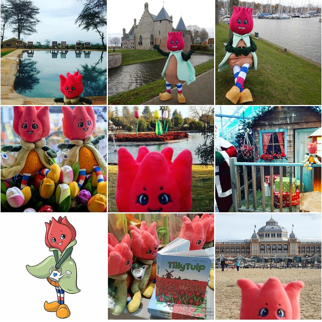 Designed and born in 2017 but I first shown myself in 2018; what a year!
Thank you all for the support and help me travel around the world.
⚘🌷⚘
*
#TillyTulp #globetrotter #tulip #tulips #dutch #Holland #netherlands #souvenir #souvenirs #flowergirl #tourist #kids #book #books