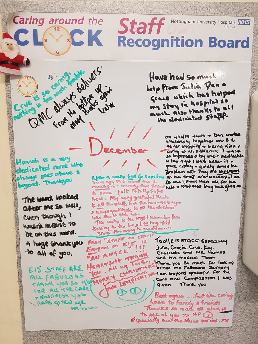 TeamHpb's tweet photo. Ending the year with another month of fantastic feedback from our patients. Our staff make this ward such a great place to work and they really do give great care to our patients. Happy New year to all https://t.co/Q0lSofa9xb