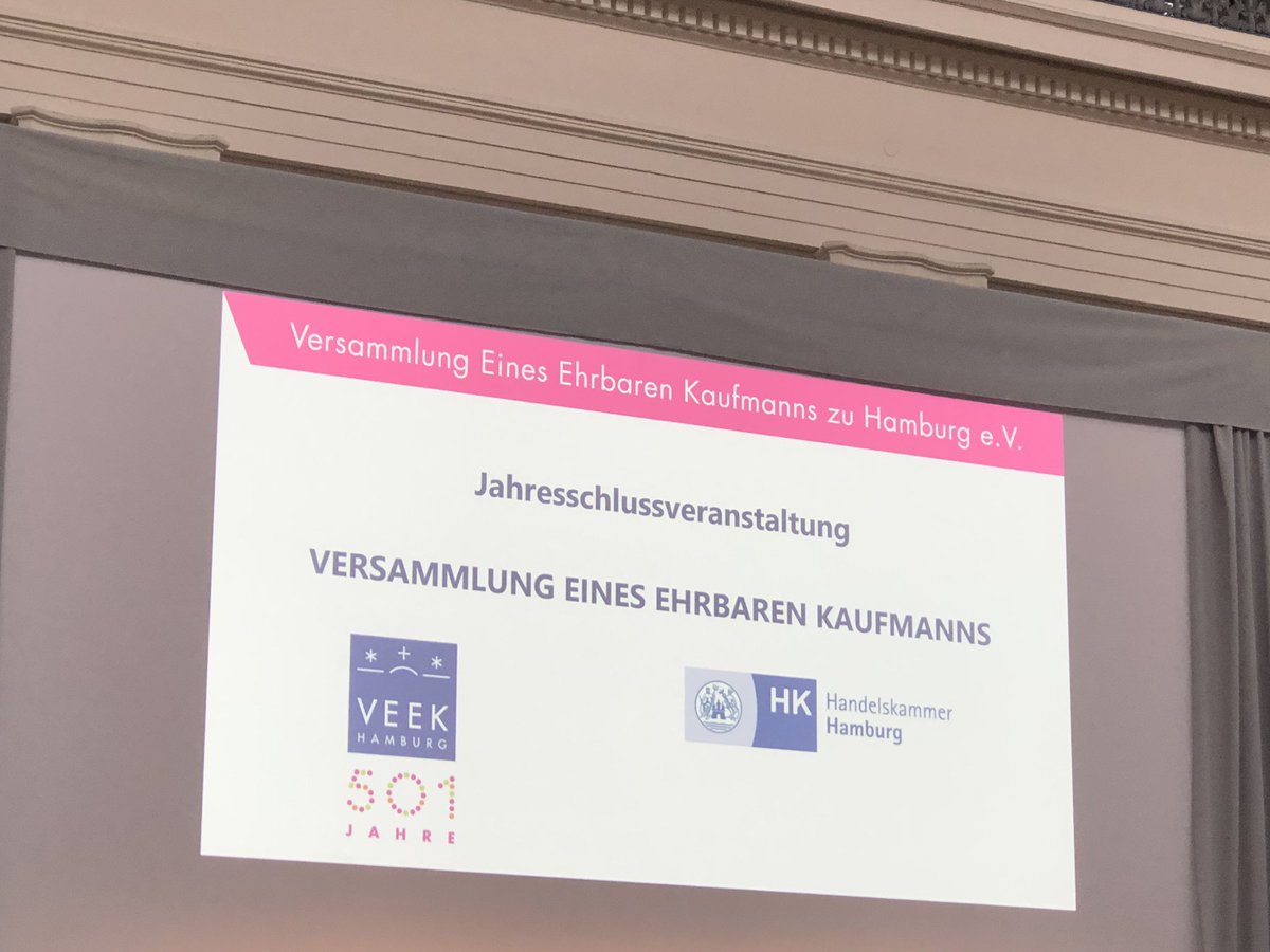 AdvoCoder_UG's tweet image. Versammlung eines Ehrbahren Kaufmanns zu Hamburg heute in der #HandelskammerHamburg