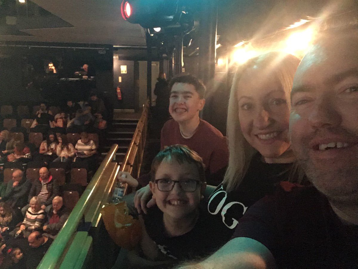 So excited to finally get to see #BeautyAndTheBeast <a href="/thecustomshouse/">The Customs House</a> Oh yes we are! #pantomime #christmastradition