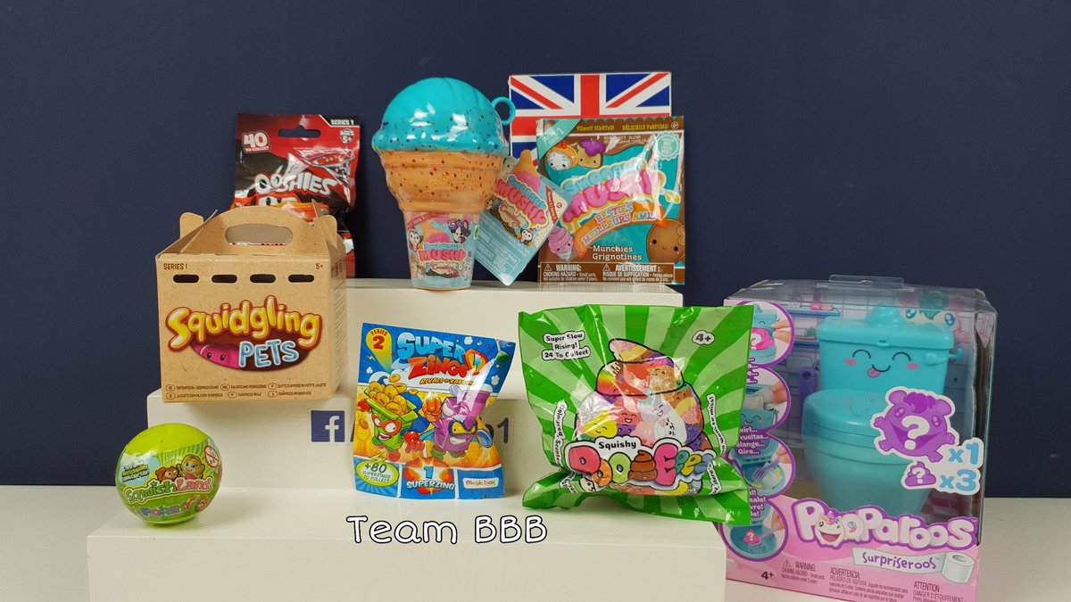 TeamBBB123's tweet photo. SQUISHIES! https://t.co/x5EMtlFvwC
We opened tons of super cute squishy mystery toys! 😍
#Squishy #Squishies #SuperZings #SquidglingPets #Ooshies #Pooparoos #poopeez #Sqwishland #toys #toy
@basicfuntoys @SmooshyMushy @sqwishland @superzings @click_uk https://t.co/dlTv00Ygms