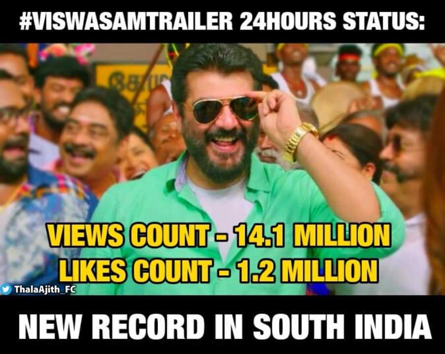 aneraBE's tweet photo. #Viswasam #viswasamtrailer #ViswasamThiruvizha #ViswasamTrailerHits1MLikes #ViswasamPongal2019 #ViswasamStormOnJan10 #ViswasamTrailer #RIPpetta 💪💪💪💪💪💪💪💪 https://t.co/fJOy53koVj