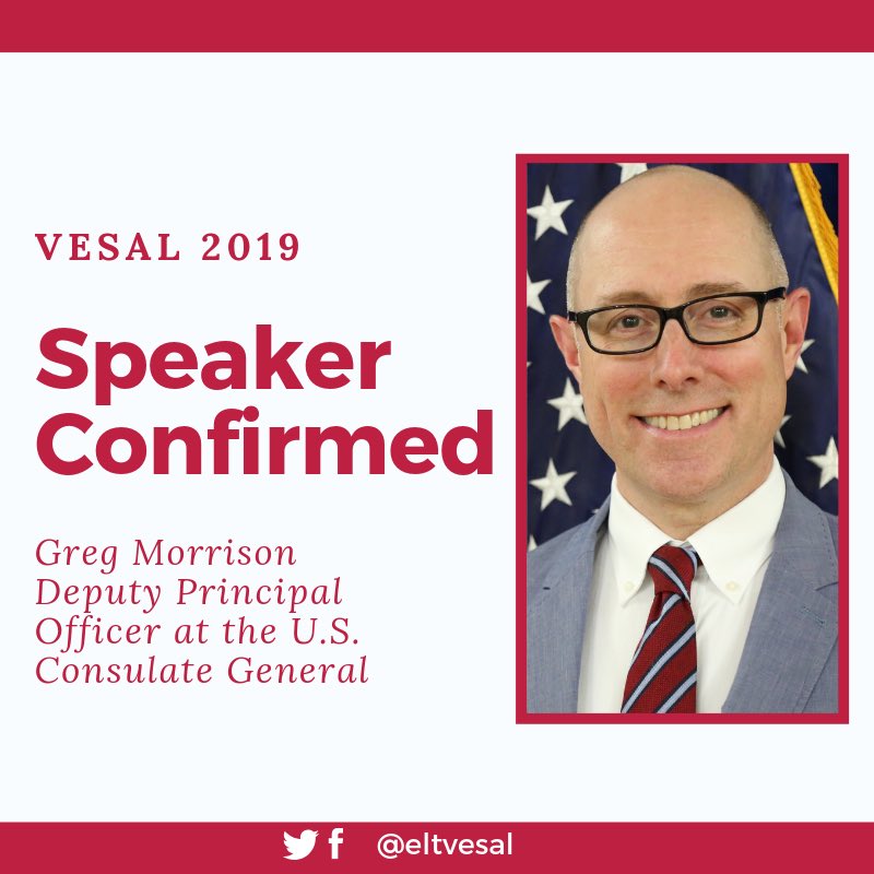 EltVesal's tweet photo. 2nd #VESAL speaker confirmed. https://t.co/Vzm96ZFTUG