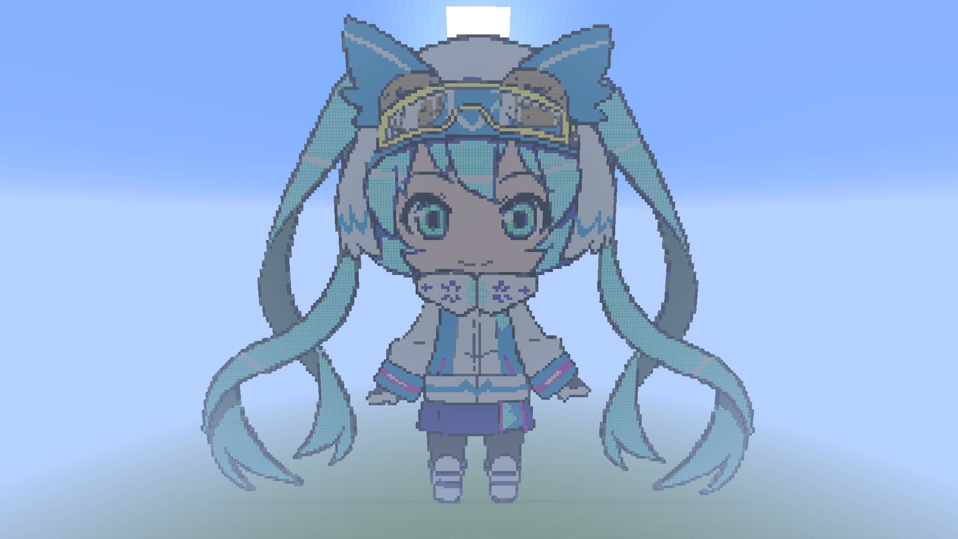 もこ 39 Auf Twitter ふくろうちゃんこと雪ミク16 マインクラフトで再現してみました 我ながら上手く作れたと思います 年越し前に作れて良かった 初音ミク 雪ミク Minecraft T Co E5uyjntbgw Twitter