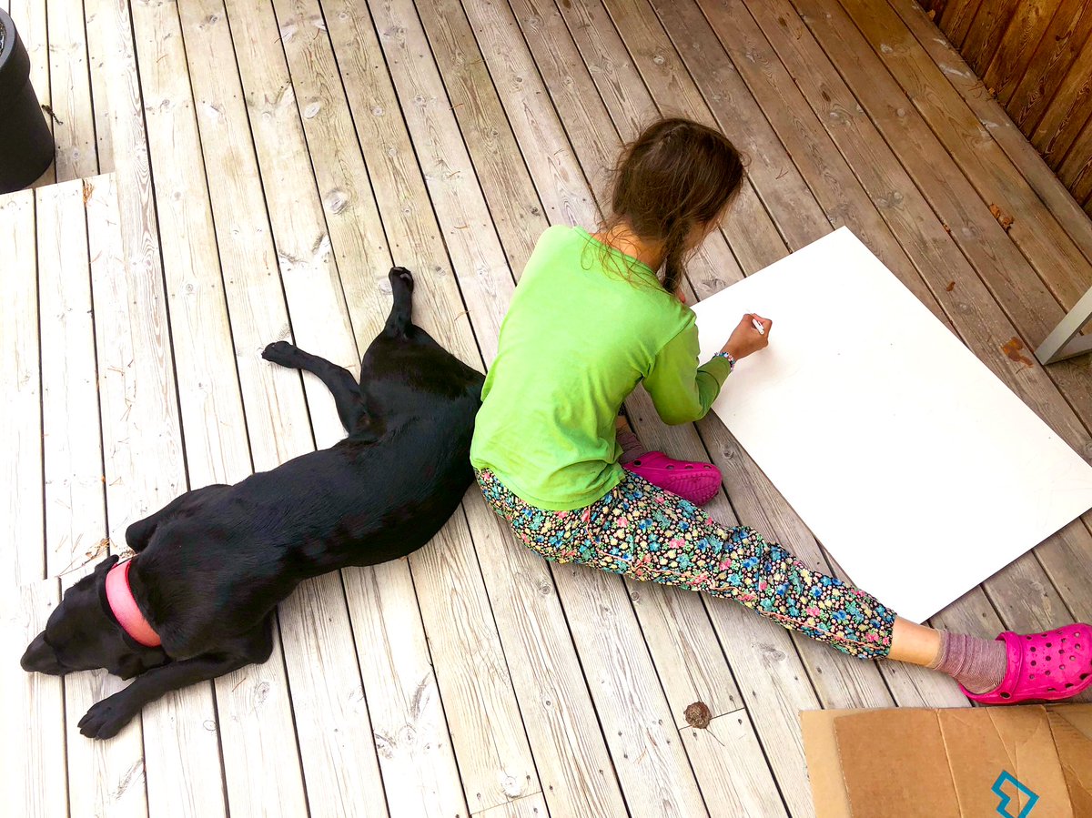 My 2018 in one picture; making a sign outlining the letters SKOLSTREJK FÖR KLIMATET.
Since then a lot has happened. But nothing would have been possible without others joining in. The climate crisis we must fight together.
Never doubt that you can make a difference! #Happynewyear