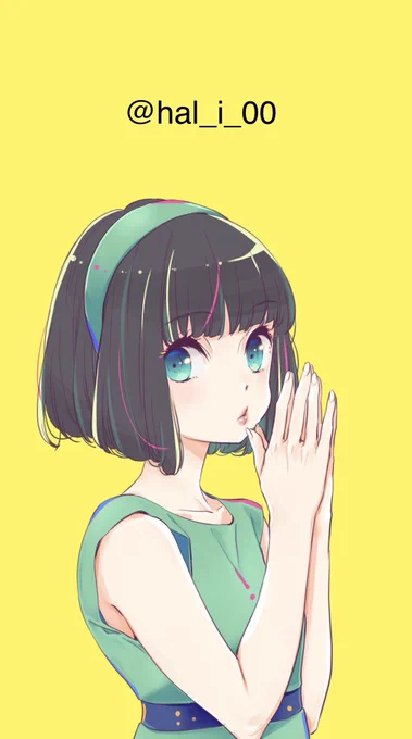 大変な病気も怪我もなく1年過ごせました。
2019年も全力で健康に気をつけつつ、プライベートな時間は守りつつ、かわらず作品を愛して仕事していきます。

8月頃コンタクトの広告の方の髪型がかわいくて参考にした絵を添えて

来年もどうぞよろしくお願いします。 