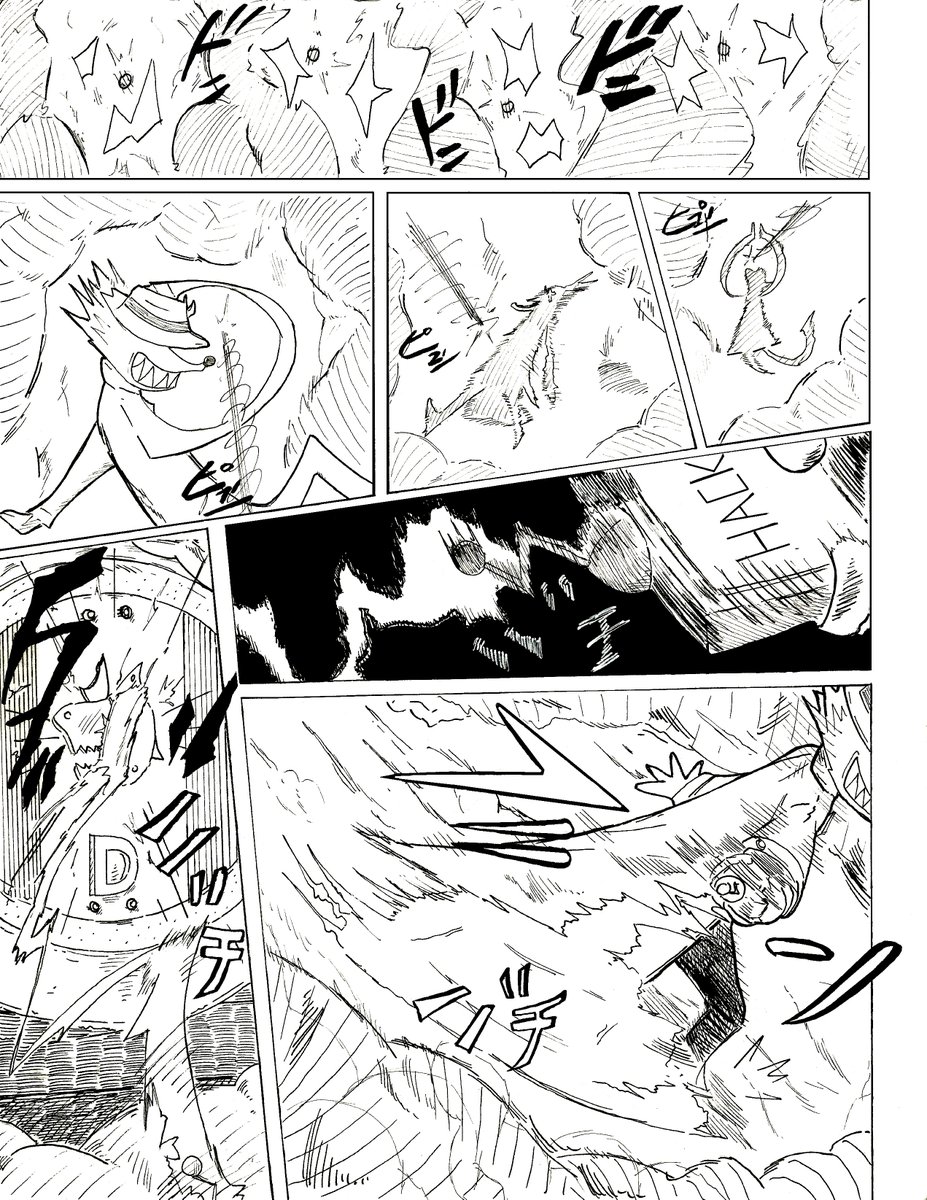 KactusCoyote's tweet image. Here's a few unlettered pages from Kactus Coyote as he makes his introductory adventure into the world of Jack Irons.  #SteelCowboy #IronVerseComics #IndieComics #Manga #少年漫画 #Gag #Scifi #Western #さぼてんコヨーテ