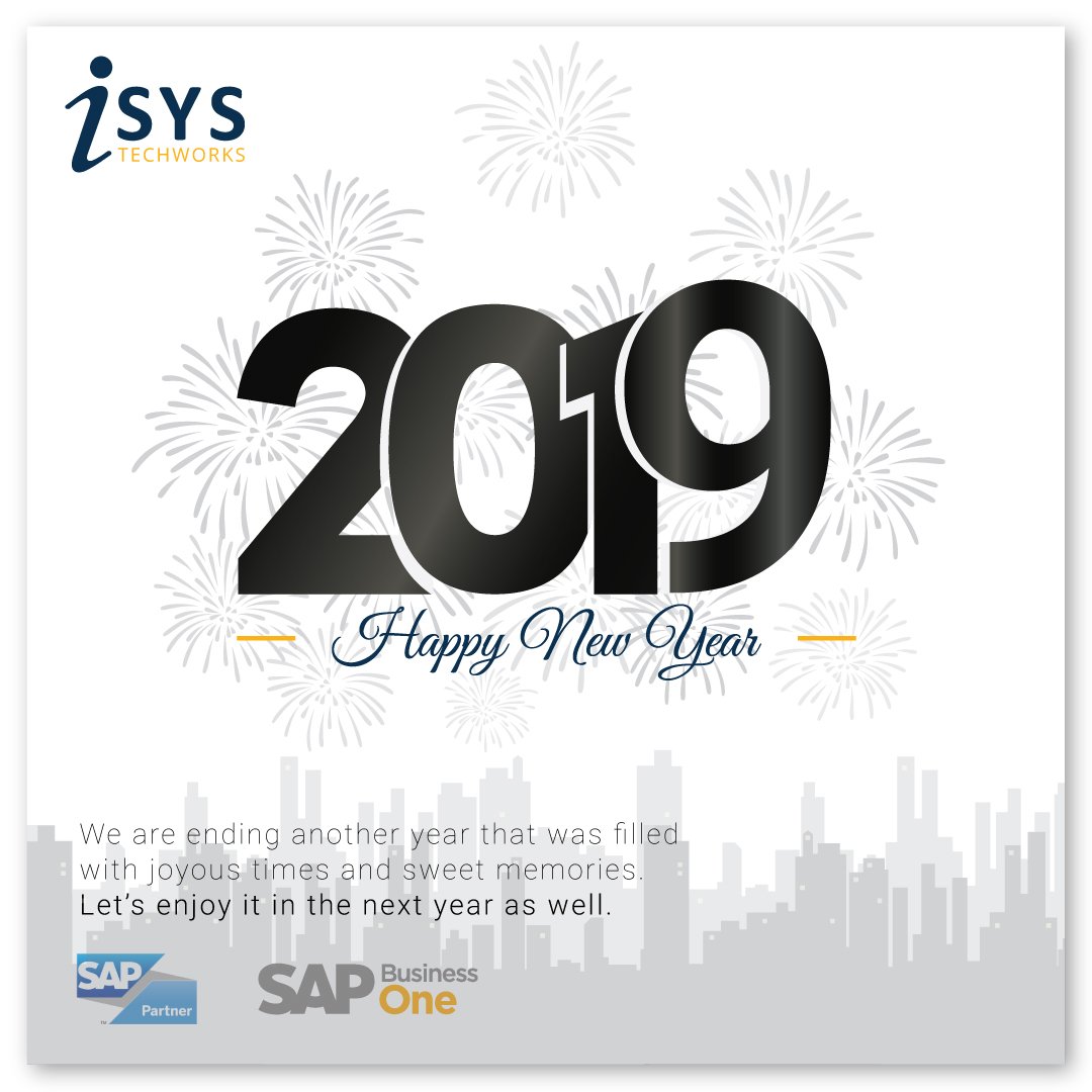isystechworks's tweet photo. Wishing everyone a happy and prosperous new year 2019.

#HappyNewYear #NewYear2019 https://t.co/4gQF5gcW2R