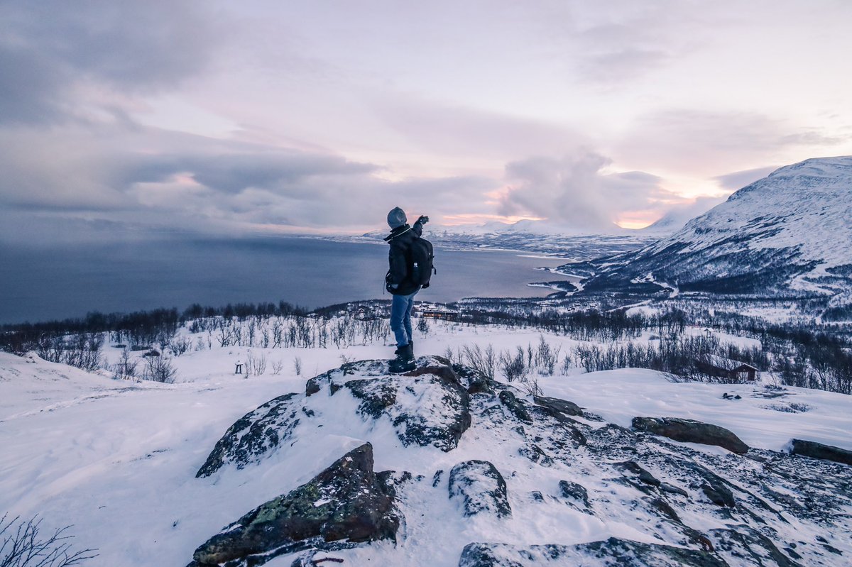 exploragrapher's tweet photo. Atop a hill in Björkliden. #bjorkliden #travelphotography #exploragrapher #sweden https://t.co/cbmBtOBvLP