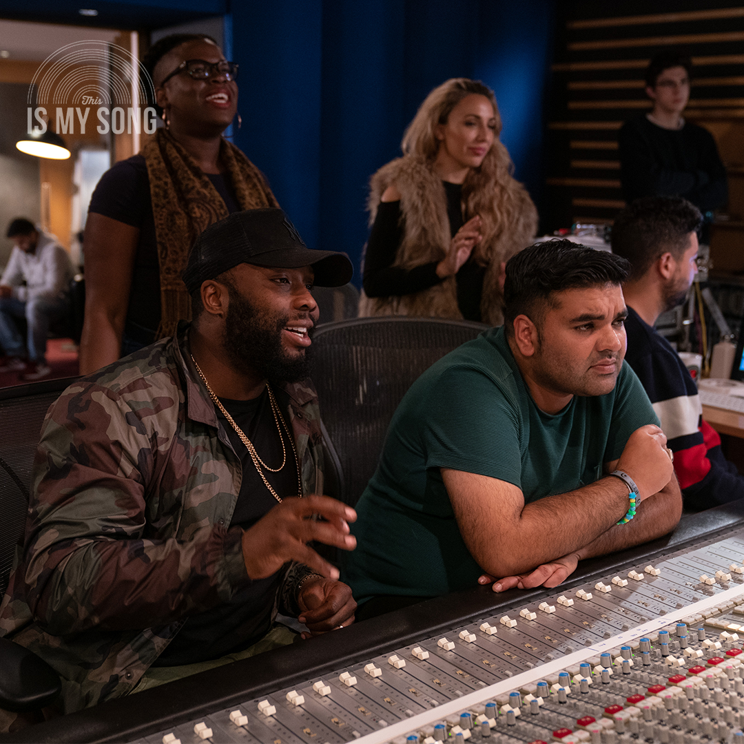 ThisismysongTV's tweet photo. We want to say a HUGE thank you to everybody who was part of #ThisIsMySong this year. To our Producers and Vocal Coaches, we'll never forget the music you gave us. You're all AMAZING! ⭐️⭐️⭐️ @NaughtyBoyMusic @thesisterbliss @_H_U_N_T @MarkDelisser @cecesammy @ShezArOnly https://t.co/wu8Rg7WVO9