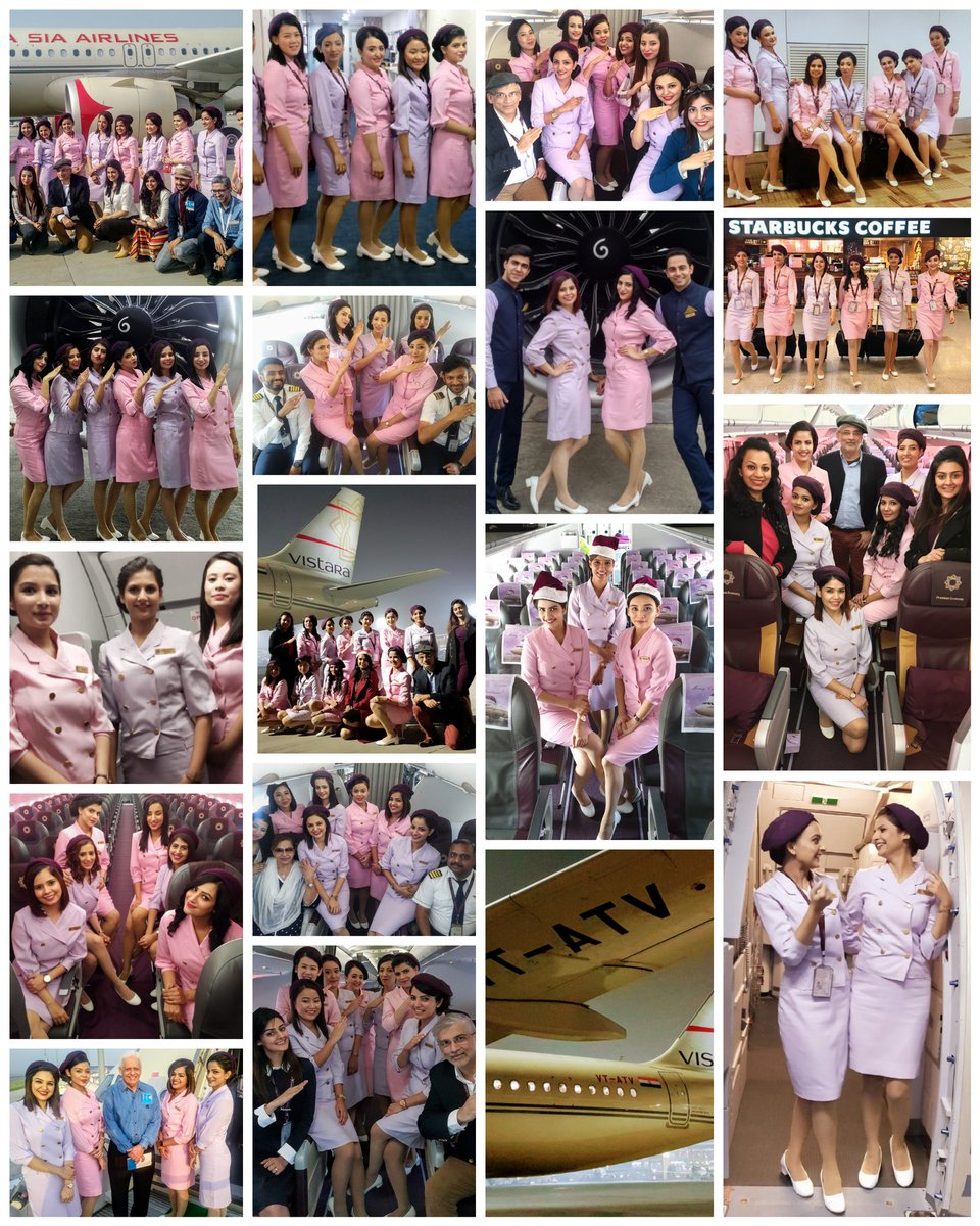 TheSanjivKapoor's tweet photo. As 2018 draws to a close, a look at one of the most eye-catching aviation events of the year - the #VistaraRetrojet and the  #RetroUniform! Here is a look at the fab crew that have donned the retro-uniform this year. More to come in 2019! @airvistara #NotJustAnotherAirline https://t.co/nuK3huvgi5