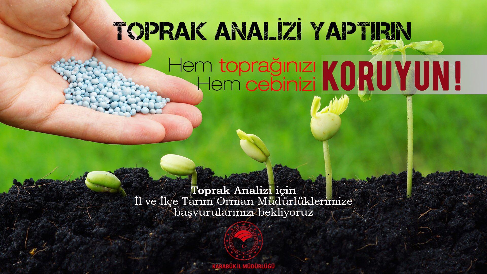 Karabuk Tarim Ve Orman Il Mudurlugu On Twitter Toprak Analizi Yaptirin Ayvalik Etin