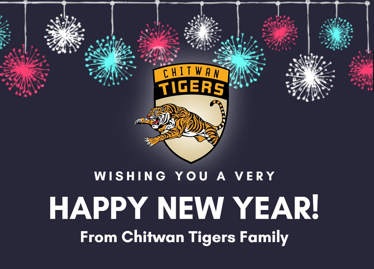 Chitwan Tigers Family wishes you a very Bright and Happy New Year!!!