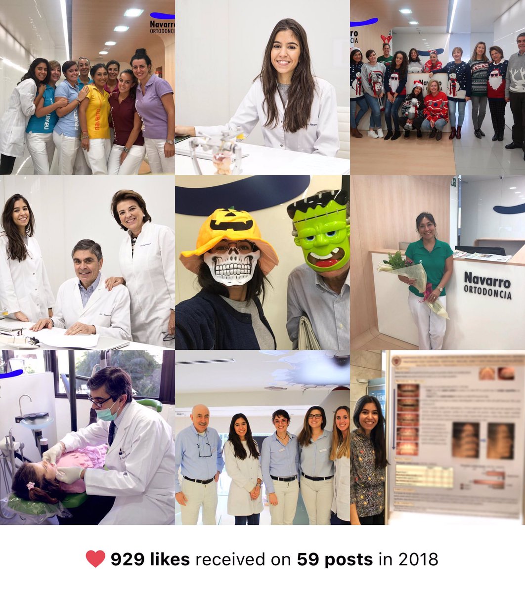NavarroOrto's tweet photo. Estamos a punto de acabar 2018 y hemos recogido aquí las 9 mejores fotos de nuestro Instagram. Resumen y reflejo de este maravilloso año que hoy finaliza. 

Estamos seguros de que el que entra va a ser magnífico, porque lo mejor está siempre por llegar.

¡¡Feliz 2019!!💫🎄🥂🎁 https://t.co/dIgoaoVTGr