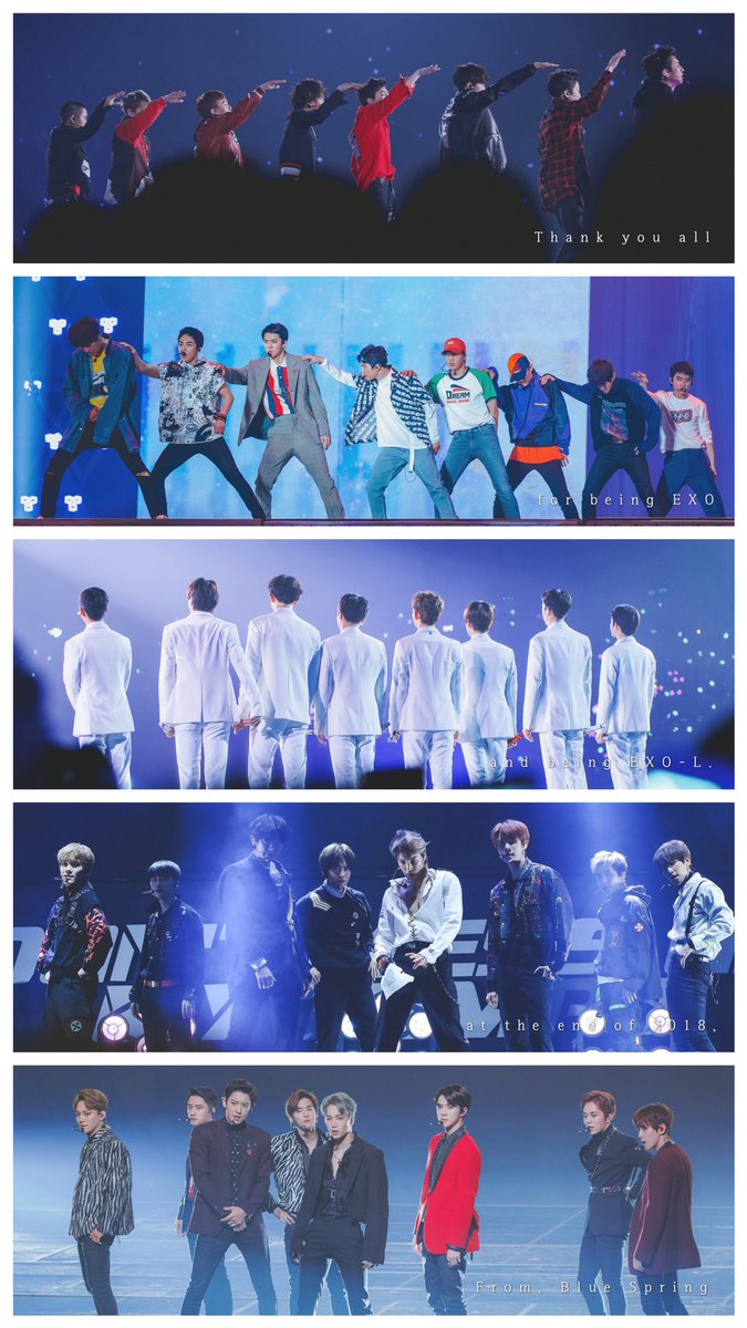 BlueSpring_xo's tweet photo. 2018년, #EXO 와 함께 행복한 한 해 보내셨나요? 올해도 여러분의 행복에 푸른봄이 조금이나마 도움이 되었으면 좋겠습니다🥰

엑소여서 고맙고, 엑소엘이어서 고마운 한 해였습니다.
내년에도 어김없이 잘 부탁드려요💪

당신의 언제나가 푸른 봄이기를 바라며.
푸른봄으로부터. 

#엑소엘_라스트팡 https://t.co/eXeGp8Ftvn