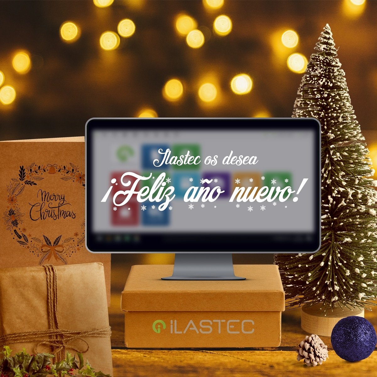 ilastec's tweet photo. ¡Os deseamos a tod@s un feliz 2019! https://t.co/NUFUIRZvGE