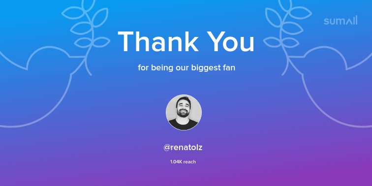 StartaeTeam's tweet photo. Our biggest fans this week: @renatolz. Thank you! via https://t.co/22IhhnTd4r https://t.co/oPa4028zvY