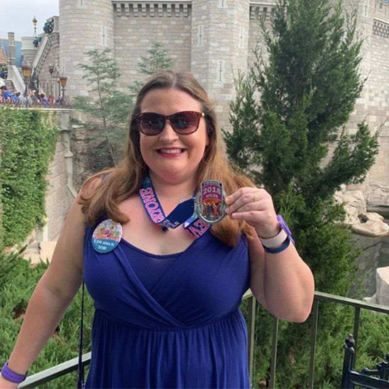 RunTheEdge's tweet photo. Huge congratulations to @disney_walking_ww for completing #runtheyear2018!!! We are so proud of you and LOVE seeing your success! Can't wait to see you get at your 2019 goals ๐ช๐ผ #crushedit #readyfor2019 #runtheyear https://t.co/cVYRDn2A8F