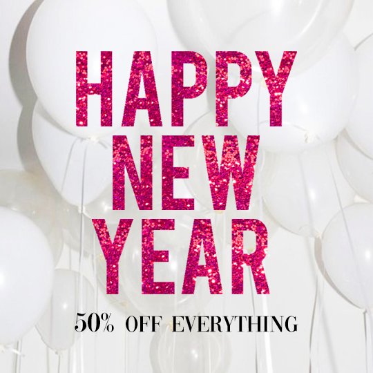 Happy New Year to all of our amazing followers! 💕
Wishing you all the best for 2019...
#nye #celebrations #sale