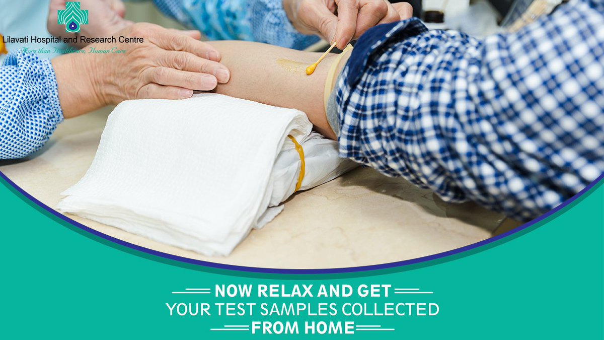 LilavatiHRC's tweet photo. Get your samples collected from home. For appointment contact 8879677193 / 8879677196
#homesample #pathlab #health #healthcare https://t.co/TTvQR54hdh