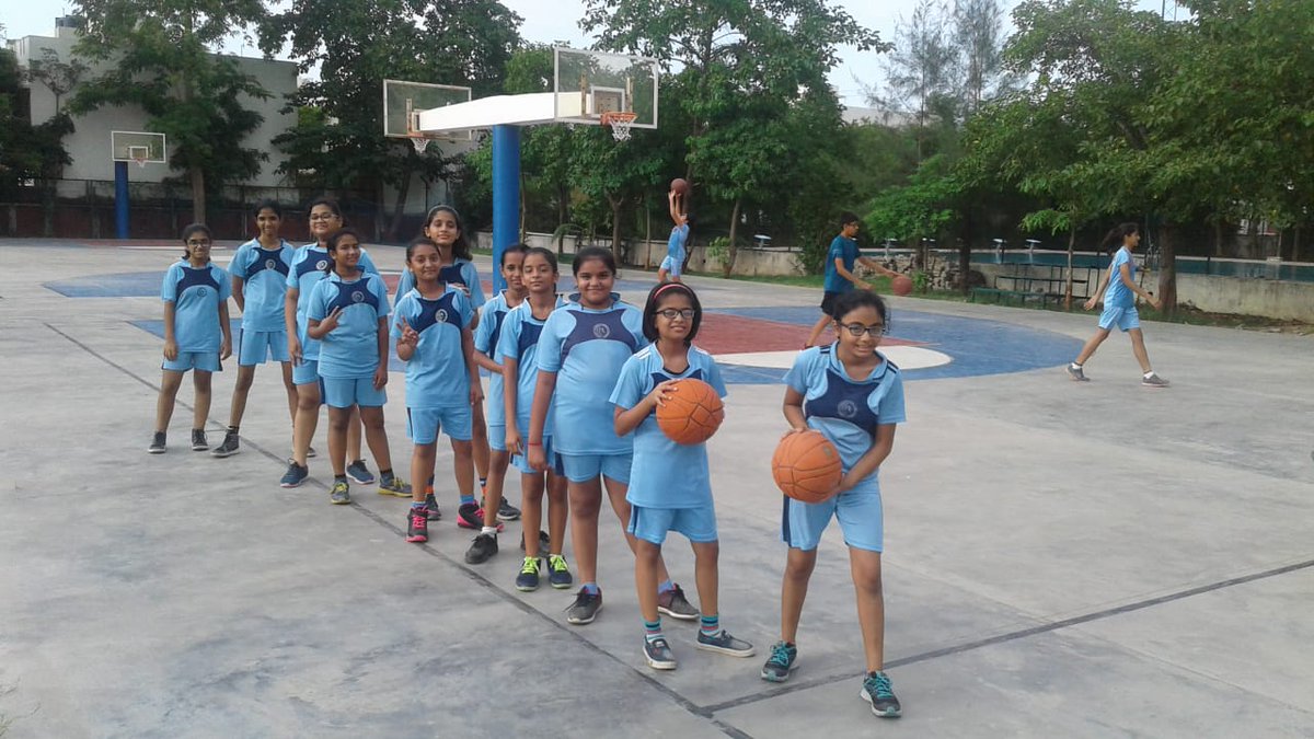 BarodaAcademy's tweet photo. Proud to announce that BFA Tejas Basketball U-14 girls team were the runners up at Sayaji Kreeda Mahotsav 2018 https://t.co/YzJhZLX2QL