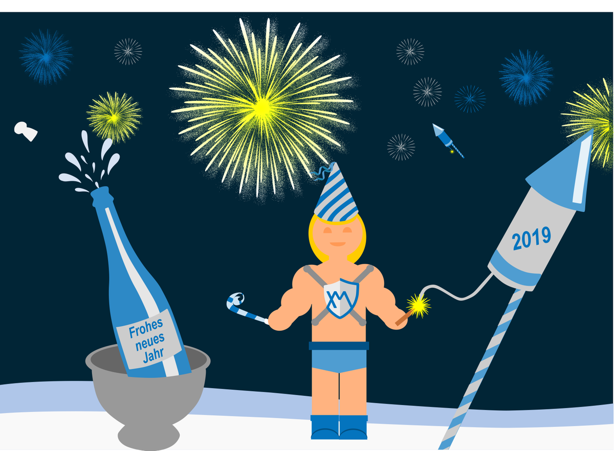 XimajDE's tweet photo. #Ximan und das #XimajTeam wünscht Ihnen und ihrer Familie einen guten #Rutsch ins neue Jahr! 
Viel #Glück, #Erfolg sowie viele #kreativeIdeen für das Jahr 2019! 

#Ximaj #XimajDigitalEngineering #Engineering #GutenRutsch #FrohesNeuesJahr #HappyNewYear2019 #NYE2019 #Silvester2018 https://t.co/dxfsSsWGyl