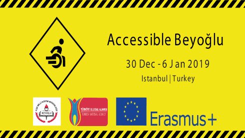 beyogluilcemem's tweet photo. Türkiye Ulusal Ajansı tarafından desteklenen Engelsiz Beyoğlu Erasmus+ projemiz başladı.
Proje kapsamında Beyoğlu´ndaki okul ve kurumlarımızın Engelli Erişebilirlik Haritası çıkarılarak kamuoyuyla paylaşılacak.
https://t.co/gml7VesqaM

@ulusalajans 
@memleventyazici 
@saricicemil https://t.co/tMqsGFqrTb